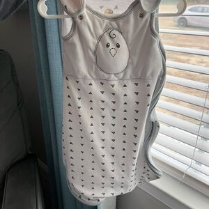 Nested Bean Gray Baby Bodysuit